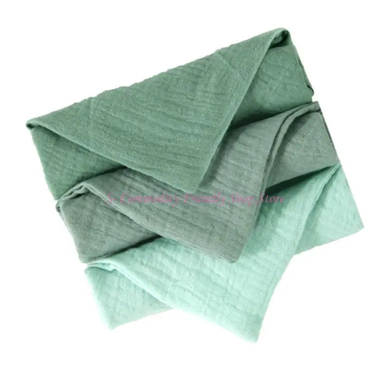 4-Pack Baby Washcloths | Soft Cotton Gauze Wipes & Drool Bibs