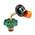 Butane Gas Cylinder Refill Connector Adapter for Camping