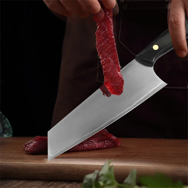 Kiritsuke Chef Knife 17cm 9Cr18MoV Steel – Japanese Style