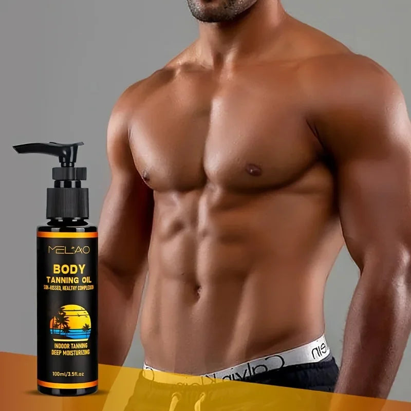 MELAO Tanning Oil – Tan Intensifier & Moisturizing Body Oil
