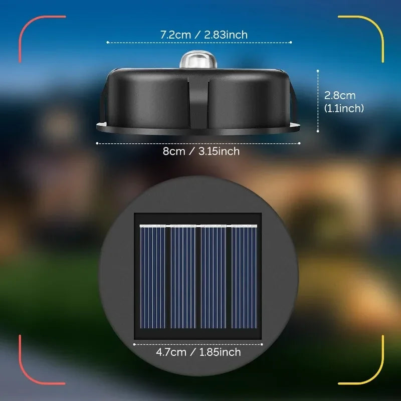 Solar Lantern Replacement Top | Outdoor Hanging Solar Light Part