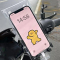 Motorcycle Handlebar Phone Pouch – Waterproof Clear PVC Bag