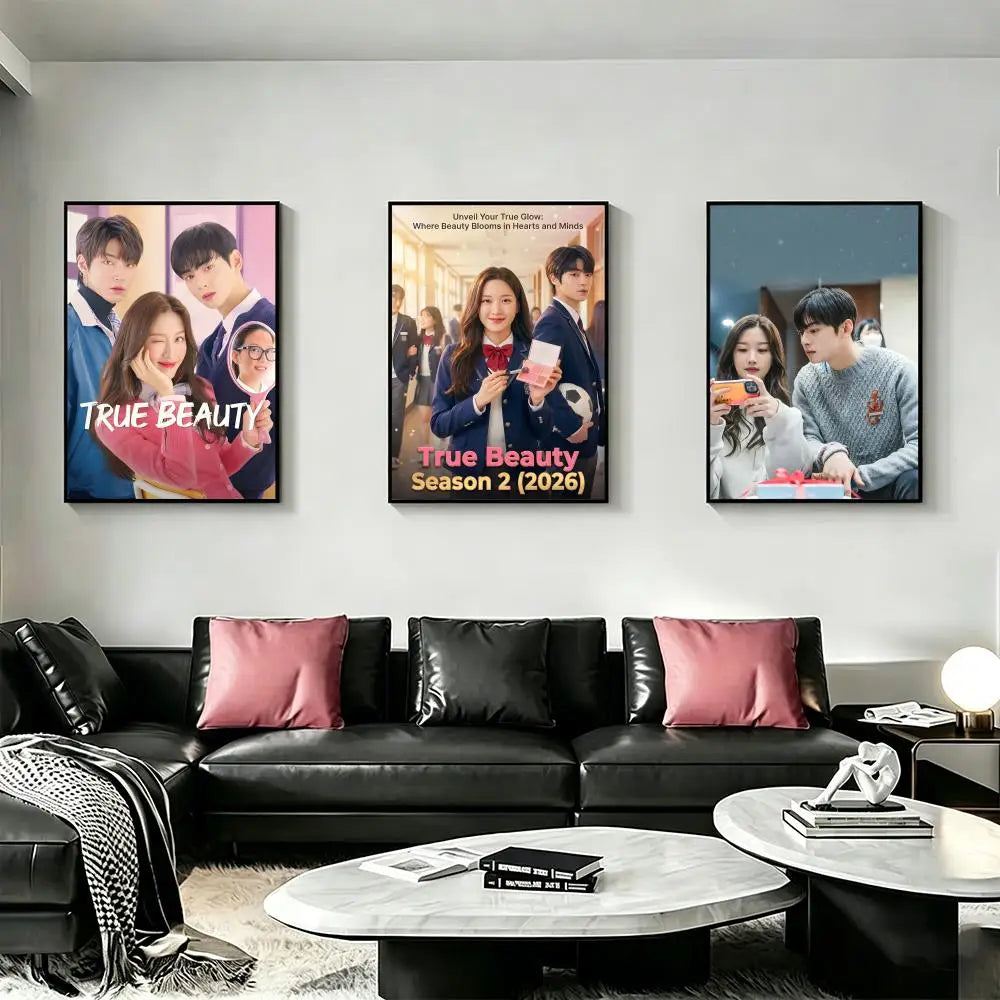 Drama T-True B-Beauty HD Poster | Aesthetic Wall Art Decor