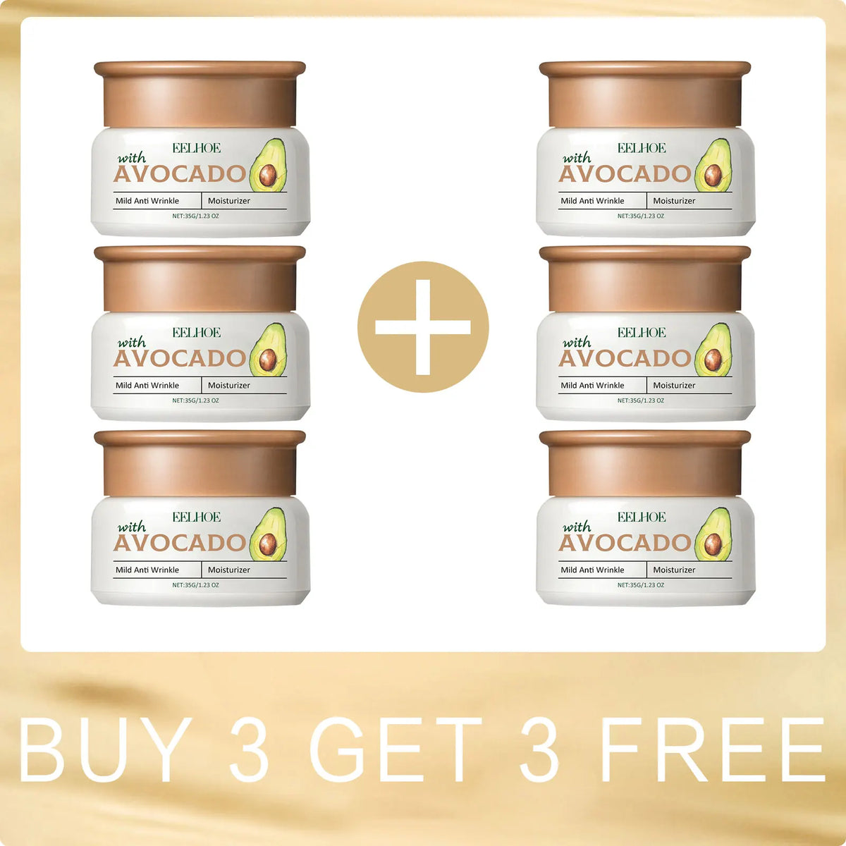 EELHOE Avocado Collagen Face Cream – Anti-Aging Moisturizer