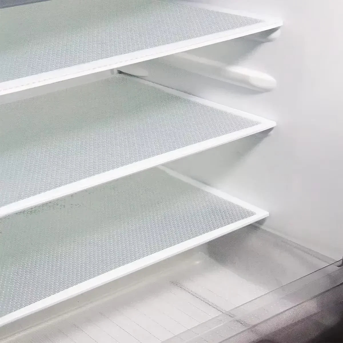 4-Pack EVA Waterproof Fridge Liner Mats – Washable Shelf Pads