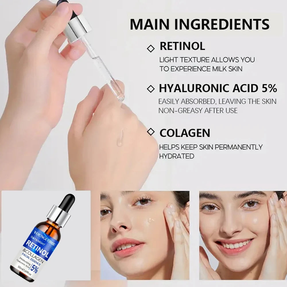 YOUNGCOME Retinol Serum & Cream Set – Hydrating Skincare Duo