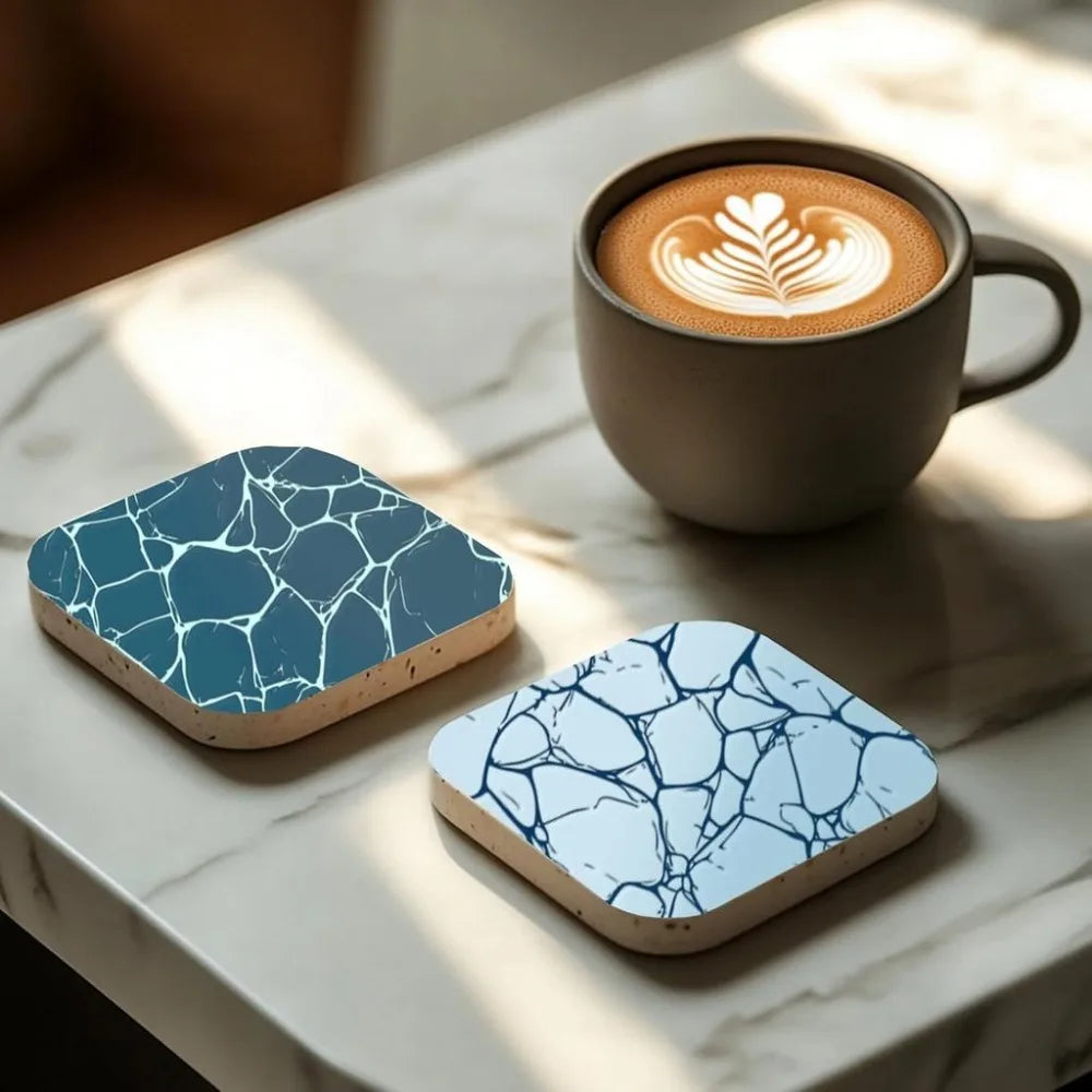 Terrazzo Polymer Clay Texture Sheet – Stone Pattern Stamp Mat