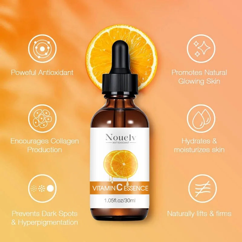 Vitamin C Facial Essence Nicotinamide Dark Skin Brighten Serum Fade
