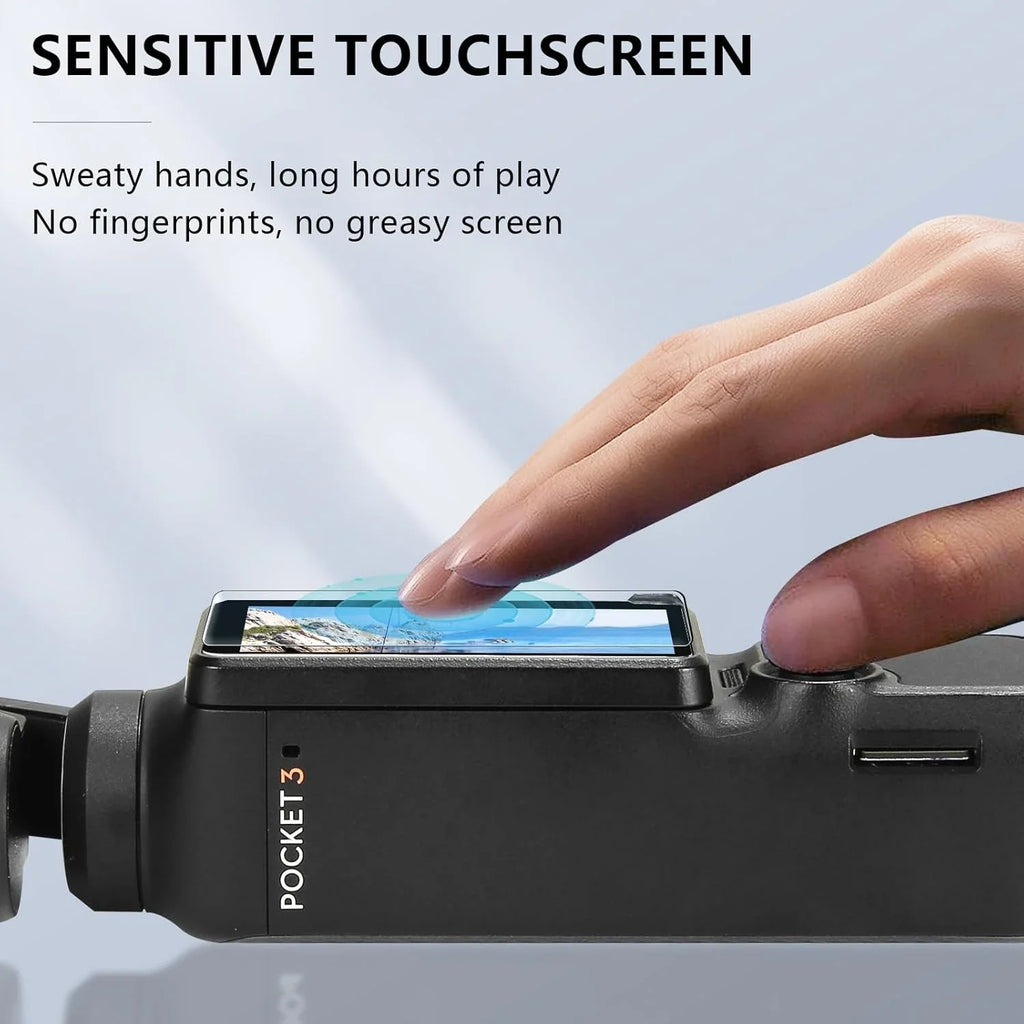 9H Tempered Glass Screen & Lens Protector – DJI OSMO Pocket 3 & 4