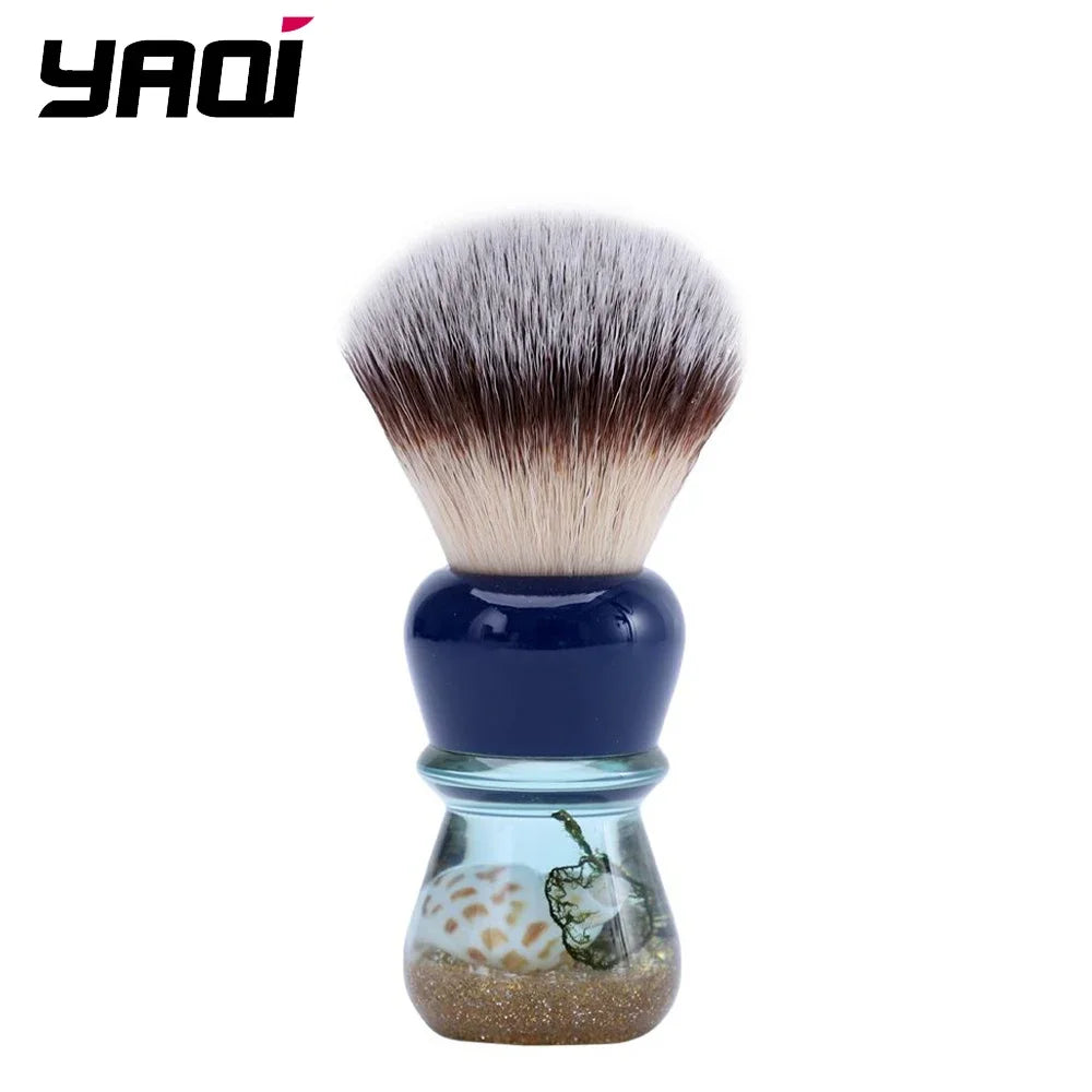 YAQI Atlantis Synthetic Hair Shaving Brush Portable Travel Cleaning