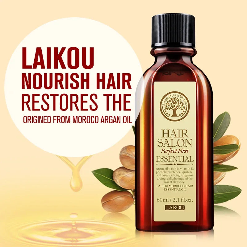 Laikou Argan Hair Oil – Nourishing Frizz Control & Repair 60ml