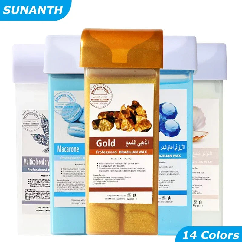 Pearl Roll-On Wax Cartridge Kit – Body Hair Removal Warmer