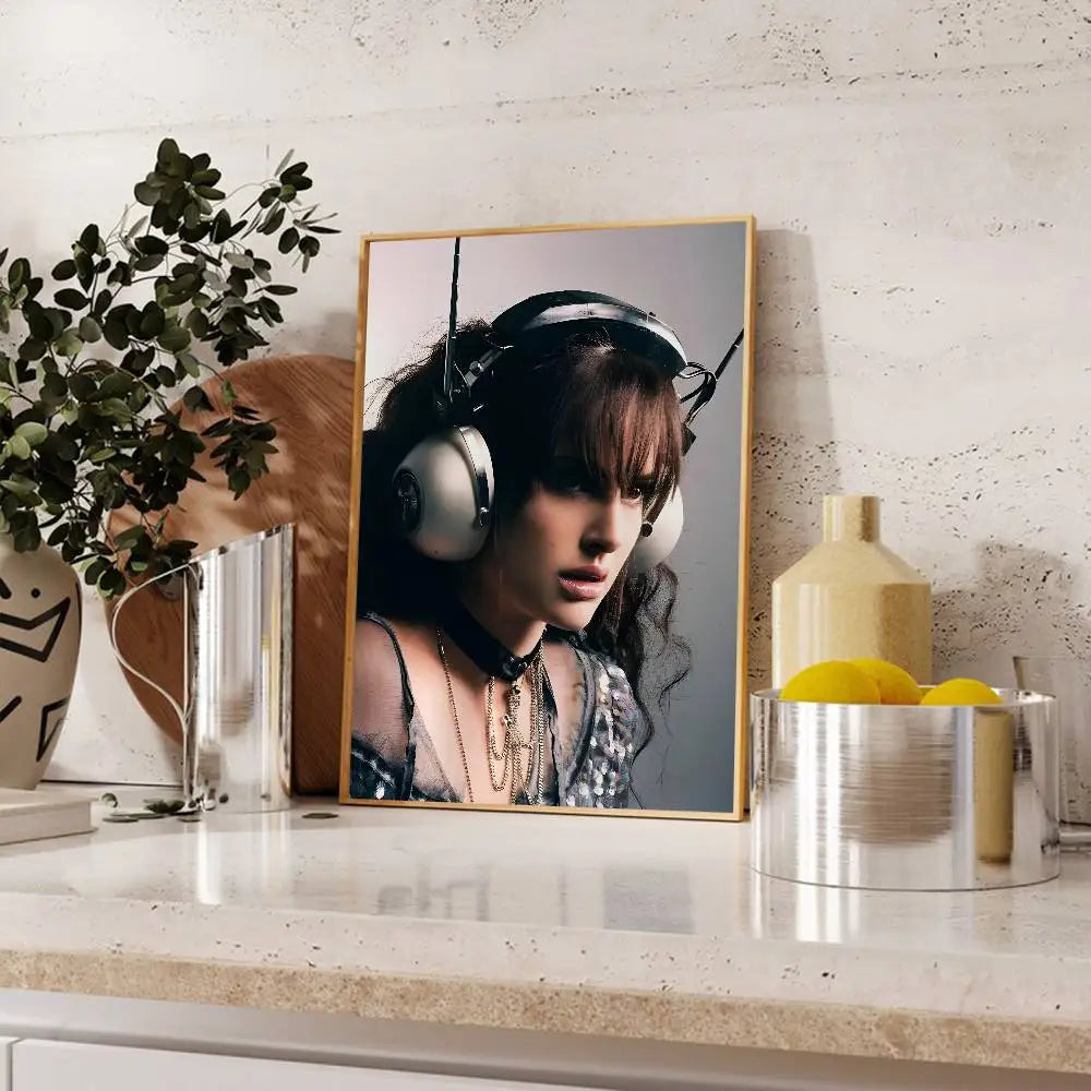 Natalie Portman HD Self-Adhesive Wall Poster – Frameless Art