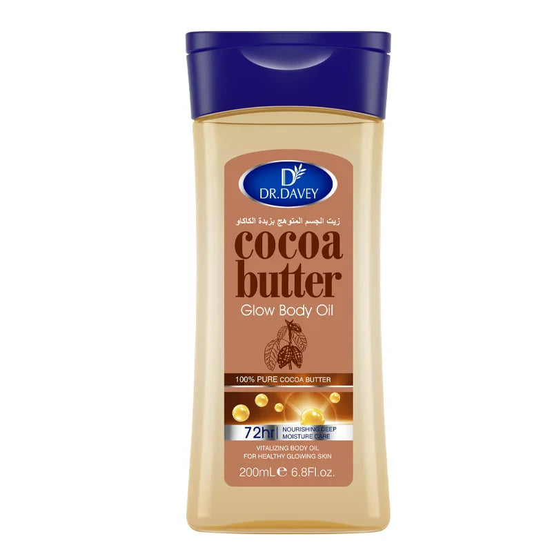 DR.DAVEY Cocoa Butter Glow Body Oil | All Skin Types 200ml