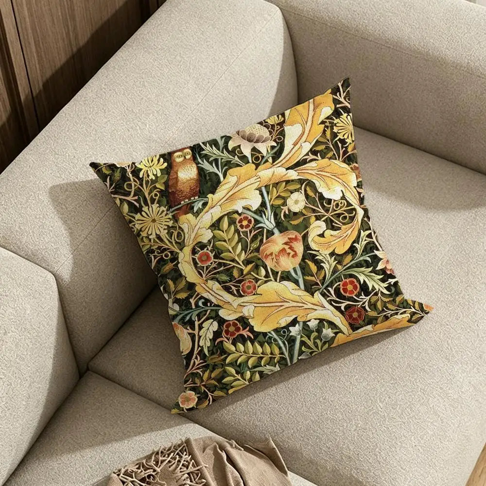William Morris Linen Cushion Cover – Sofa, Bed & Chair Décor