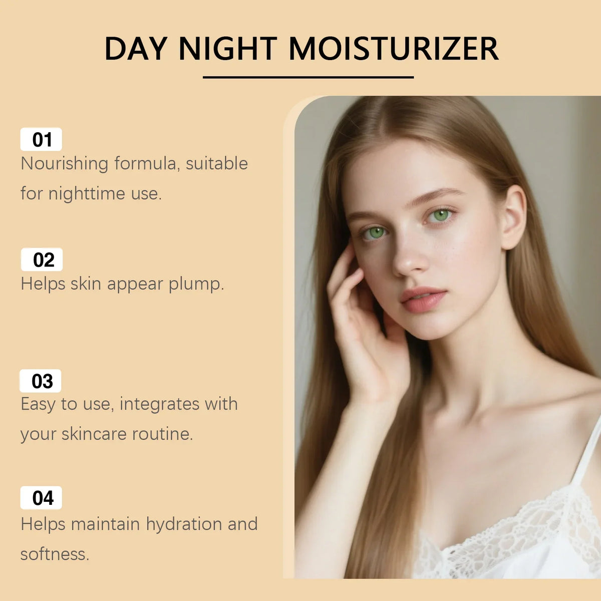Viareline Retinol Moisturizing Cream – Hydration & Elasticity