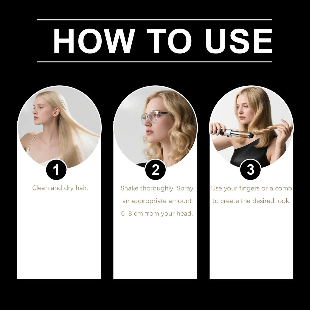 HOEGOA Hair Styling Spray – Frizz Control & Shine 100ml
