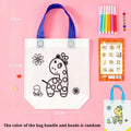 DIY Graffiti Bag Coloring Markers Handmade Painting Non-woven Arts
