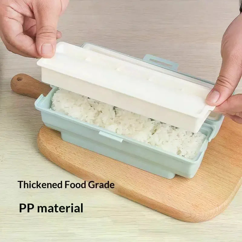 Double Cavity Onigiri Rice Ball Mold – BPA-Free Non-Stick