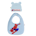 2-Piece Baby Bib & Hat Set | Soft Cotton Newborn Accessory