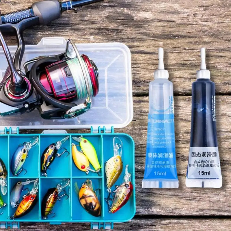 Fishing Reel Lubricant Lubricating Oil Protective Grease Maintenance