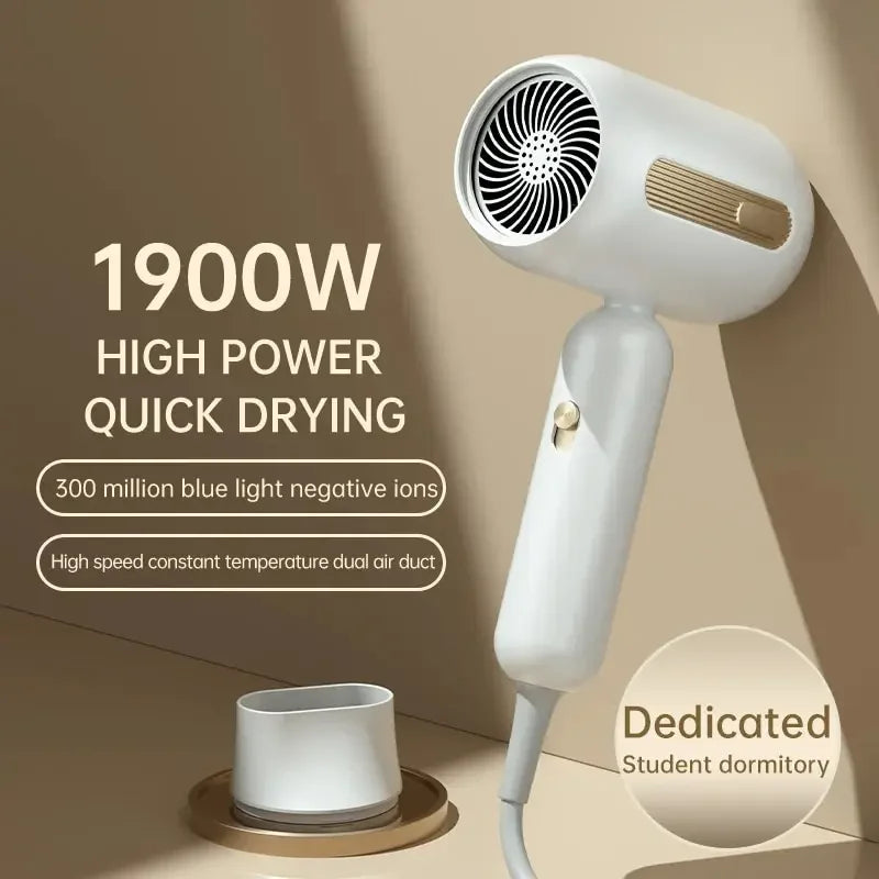 HOMEFISH F41 High-Speed Hair Dryer – Low Noise, Quick Dry