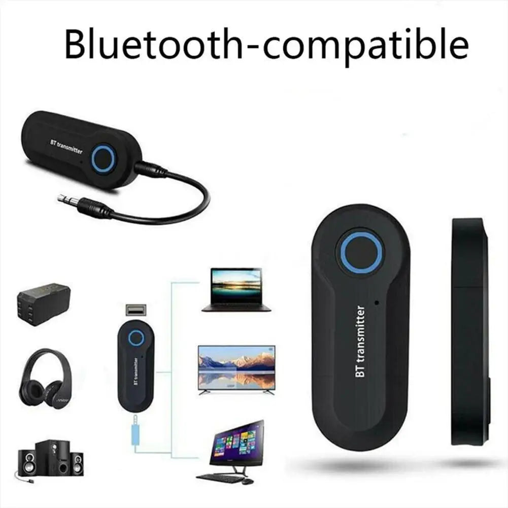 Bluetooth 4.0 Audio Transmitter – 3.5mm Adapter for TV & PC