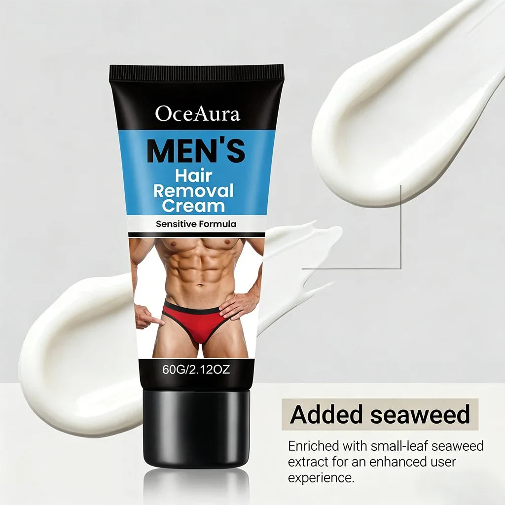 Men's Hair Removal Cream – Body Depilatory 60g