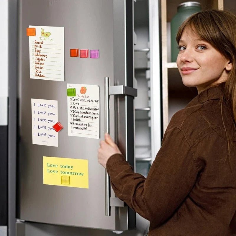 Colorful Fridge Magnets – Cute Decorative Designs 12/24 Pcs