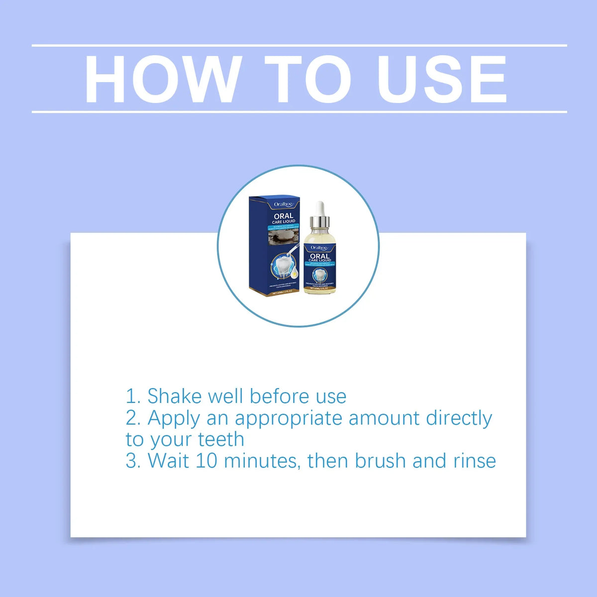60ml Gum Repair Serum – Deep Cleaning & Fresh Breath Dental Care
