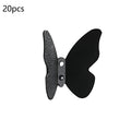 Butterfly Aluminum Alloy Wall Hook | Frosted Decorative Hook