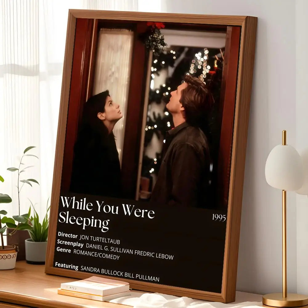 While You Were Sleeping Movie Poster – Self-Stick HD PVC Wall Art