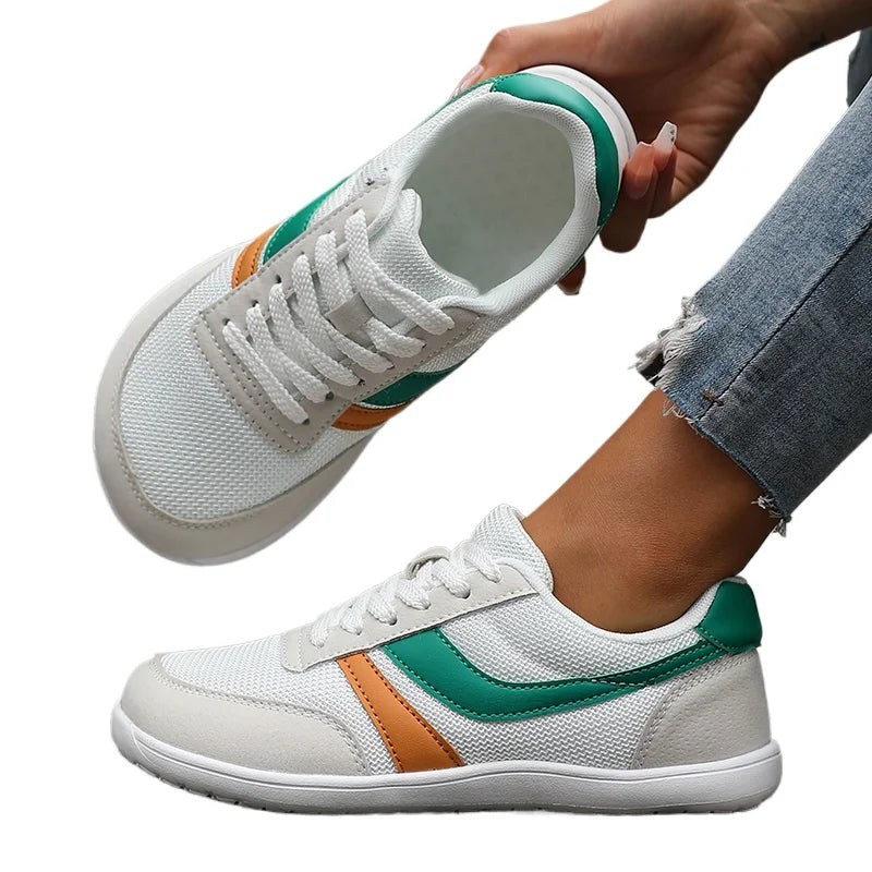 AZGB Women's Wide Toe Barefoot Sneakers | Breathable Walking Shoe