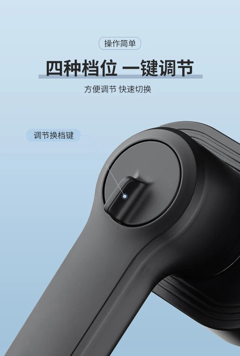 130mm High Pressure 4-Mode Handheld Shower Head | 360° Rotation