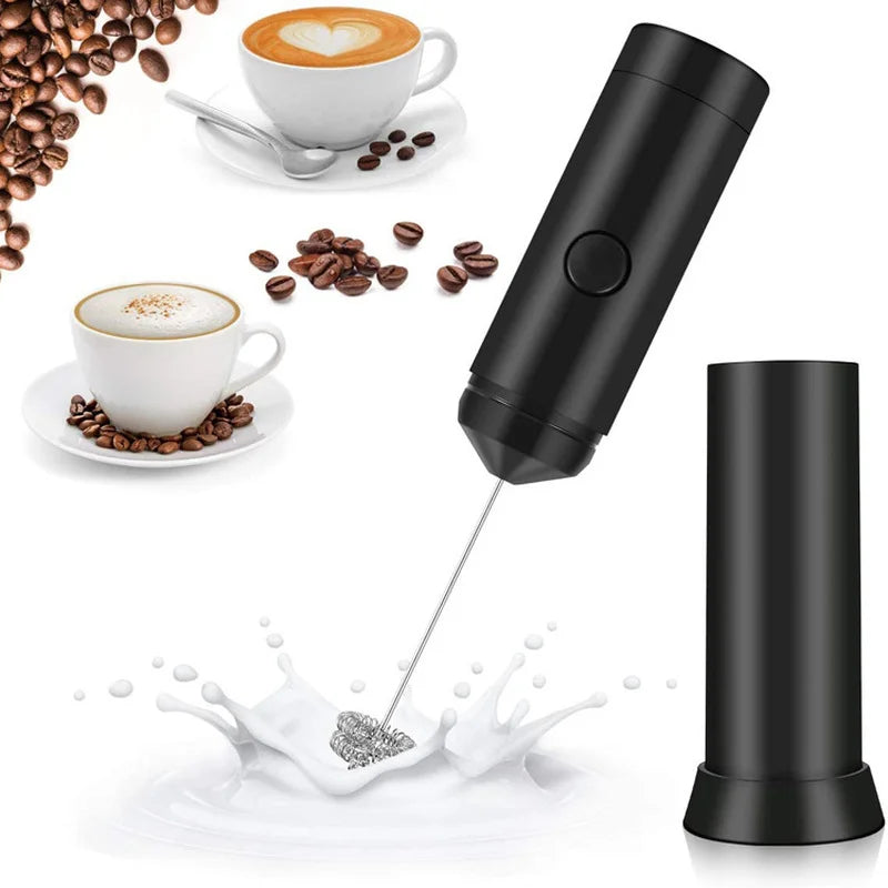 BALASHOV Double Spring Electric Milk Frother – 12000 RPM