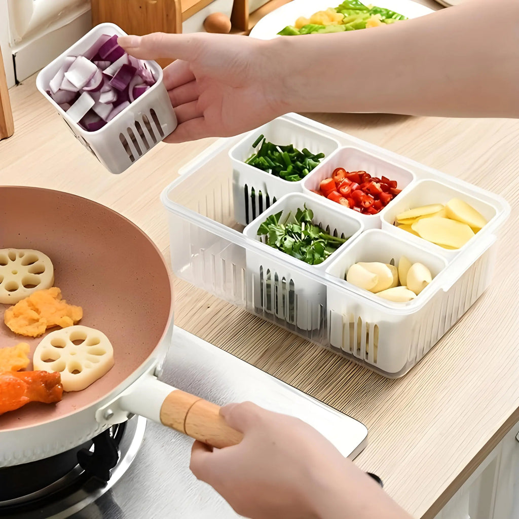 Freezer Storage Containers Container Kitchen Vegetable