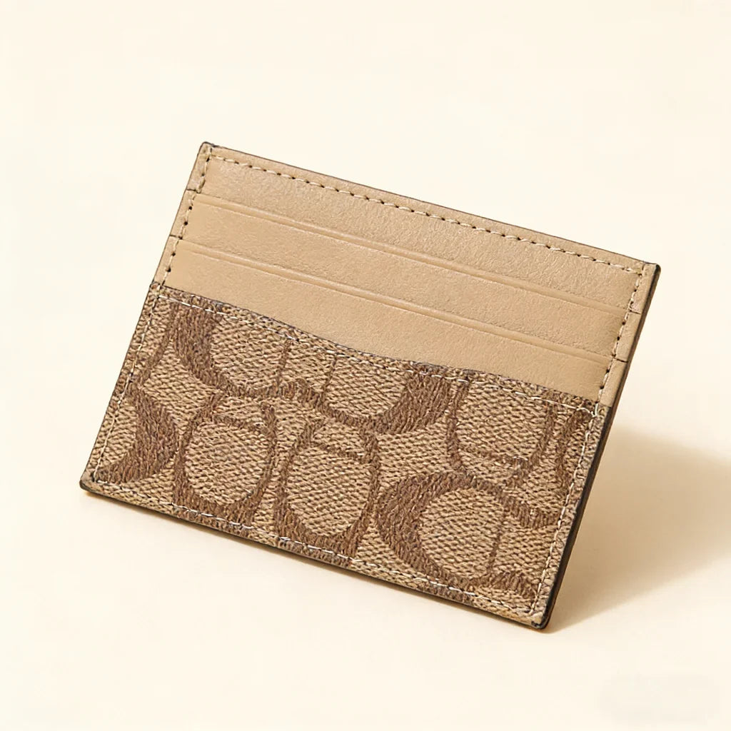 Women's PU Leather Card Holder Wallet – Multi-Function Purse