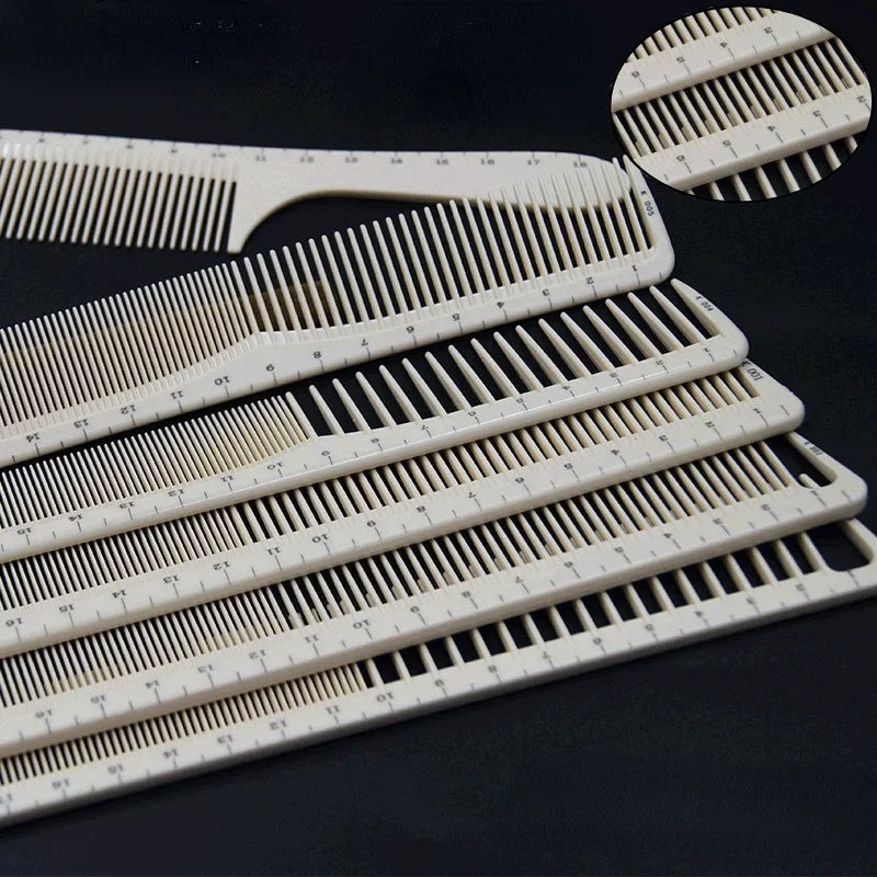 Professional Laser Scale Barber Comb | Salon Hair Cutting Tool