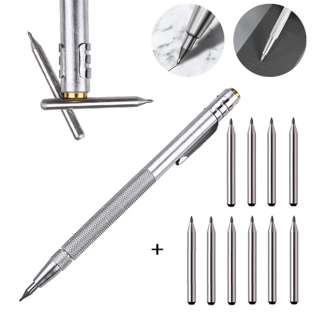 10 Scriber Pen Diamond Scribing Pens Tungsten Carbide Tip Engraving