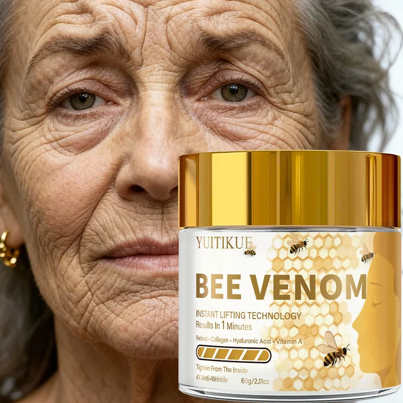YUITIKUE Bee Venom Face Cream 60g – Lift, Firm & Anti-Wrinkle