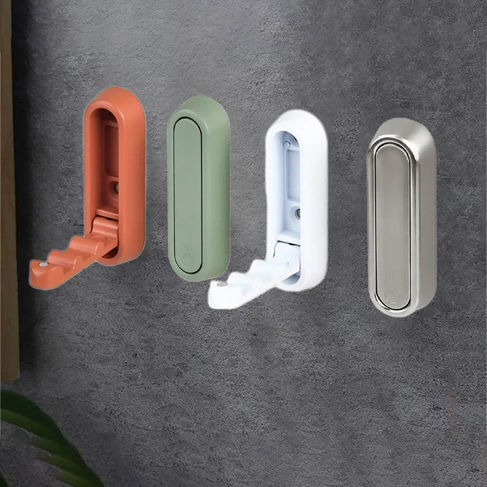 VIBRATITE Folding Wall Hook – Zinc Alloy Towel & Robe Hanger