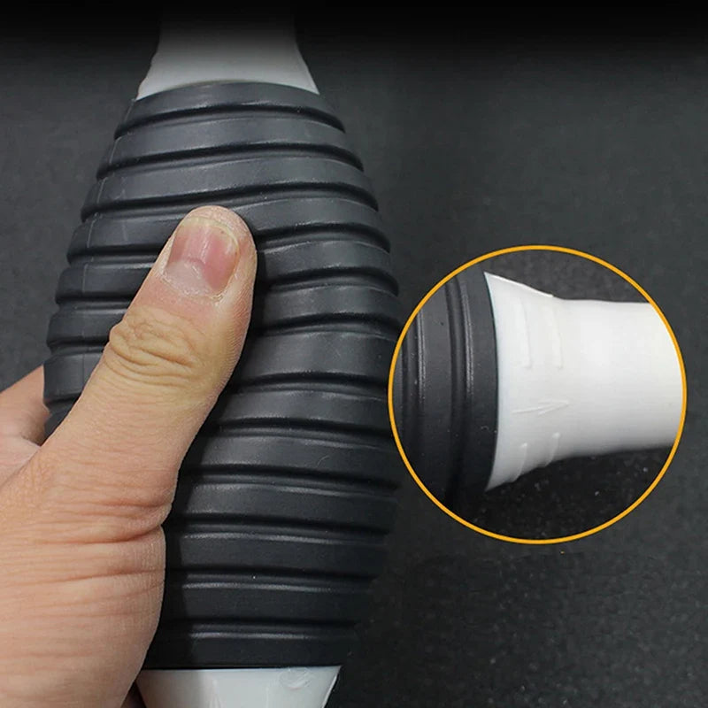 Manual Hand Siphon Pump – Fuel, Oil & Water Transfer Kit