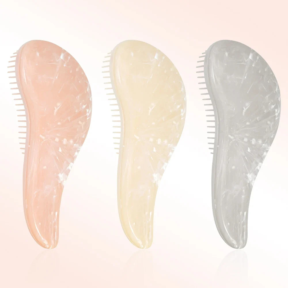 Marble Hair Comb – Dry & Wet Dual-Use Styling Tool