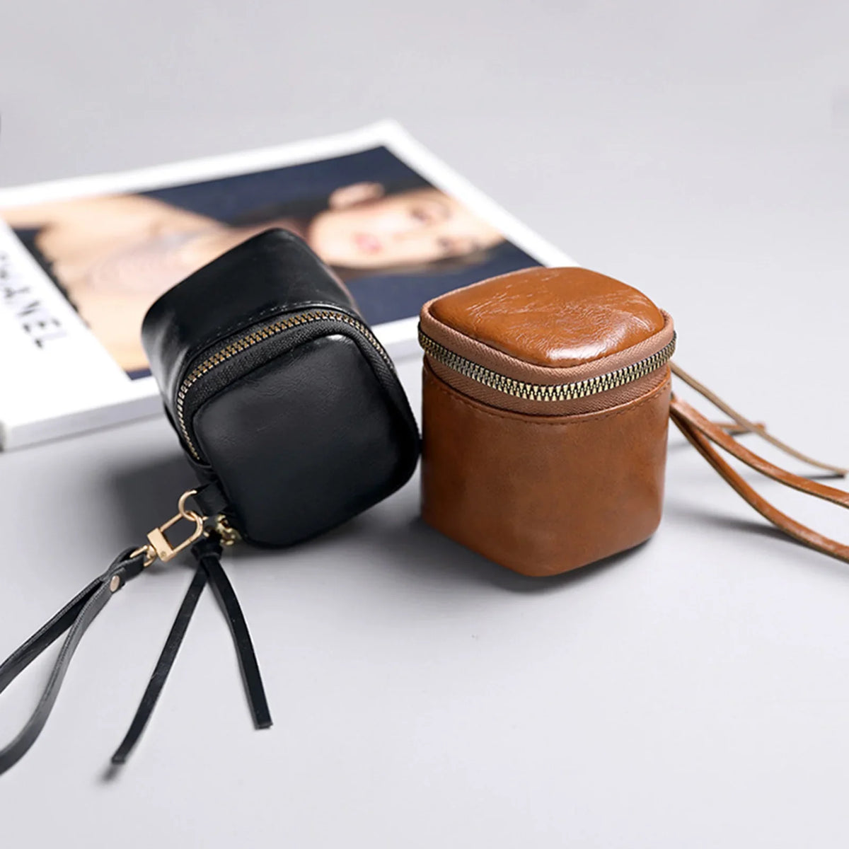 Ladies Elegant PU Coin Purse – Compact Mini Wallet for Women