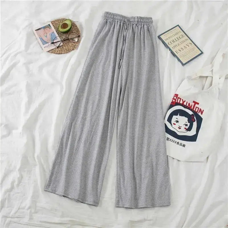 Women's 2-Piece Loose Pajama Set – Casual Short Sleeve Sleepwear