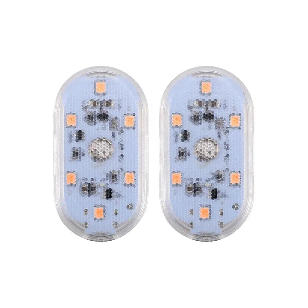 Mini Magnetic LED Car Touch Light – USB Rechargeable Interior Lamp