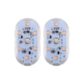 Mini Magnetic LED Car Touch Light – USB Rechargeable Interior Lamp