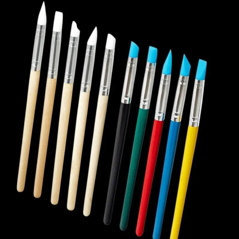 Silicone Clay Sculpting Tools Set 5/10Pcs – Dotting & Carving Kit