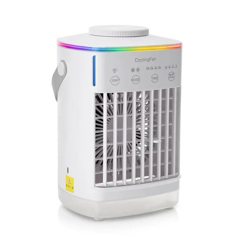 URGGU Portable Desktop Misting Fan – 700ml USB Spray Cooler