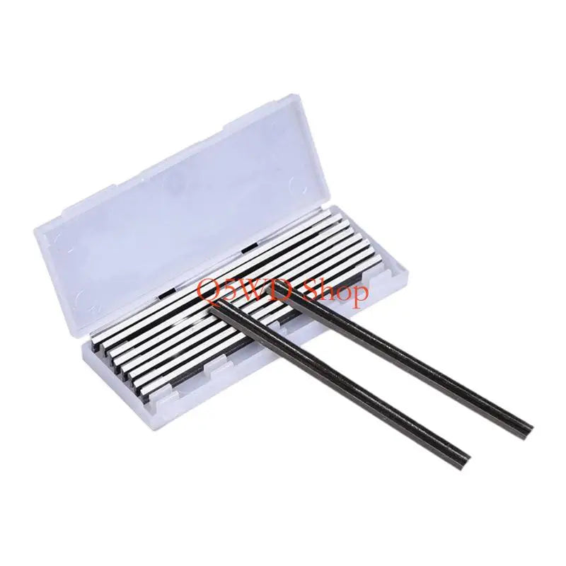 Manganese Steel Planer Blades 10-Pack | Electric Planer Replacement
